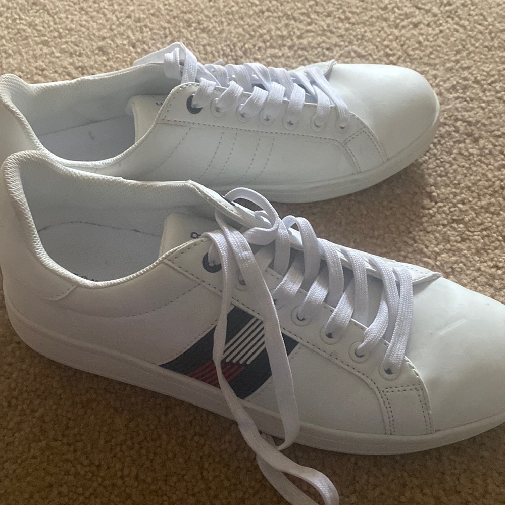 Tommy Hilfiger White Shoes